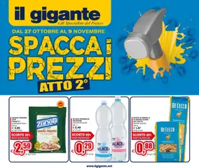 Anteprima del volantino Il Gigante Piemonte catalogo valido a partire dal 27.10.2025