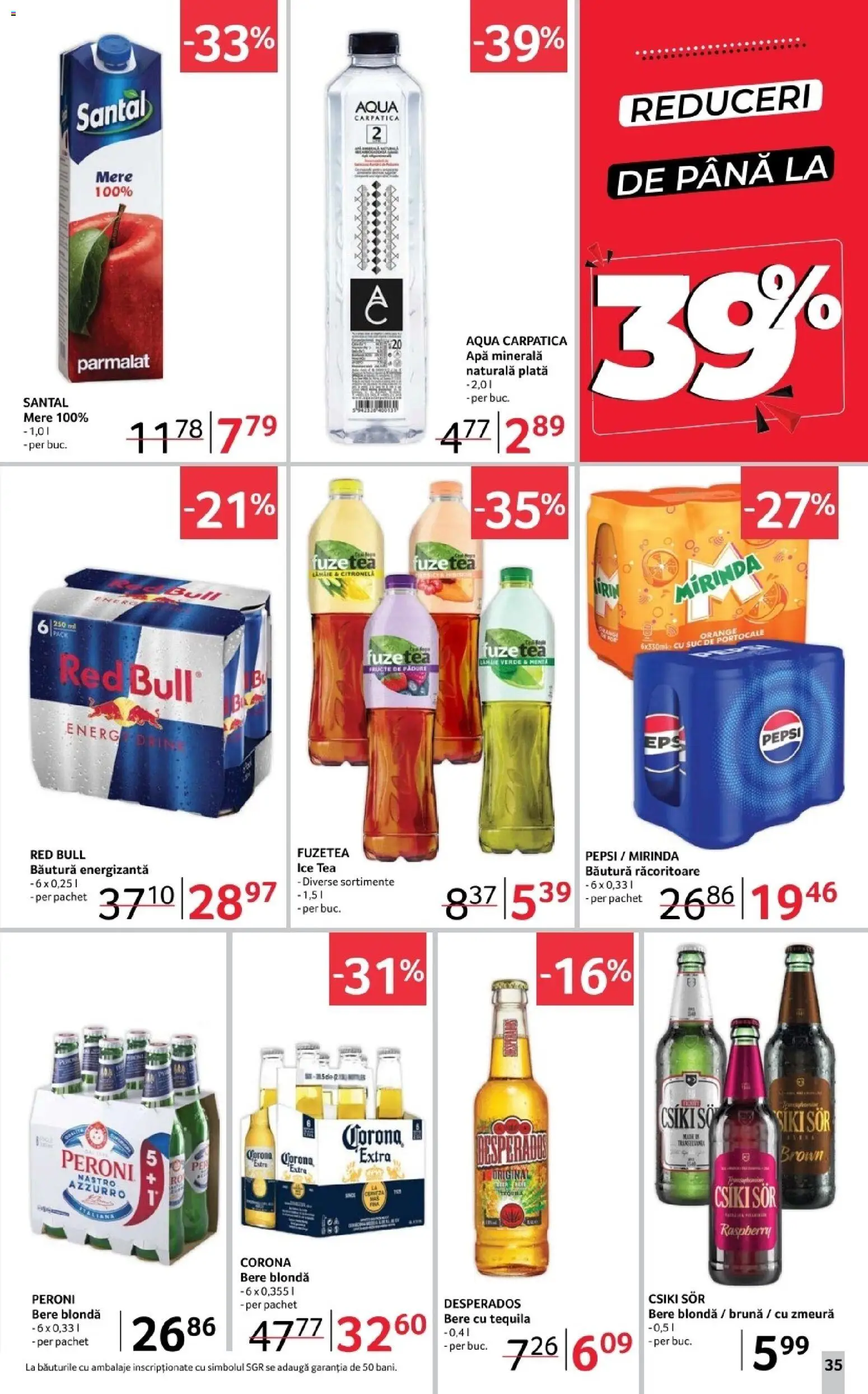 Noul catalog Selgros – valabil de la 12.12.2025 | Pagină: 35 | Produse: Klozet koku giderici, Mere, Portocale, Apă
