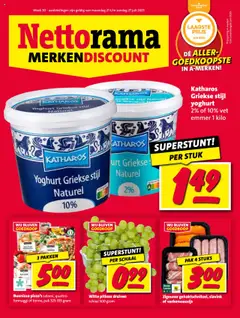 Nettorama - Folder - Voorbeeld van een folder van Nettorama, geldig van 21.07.2025