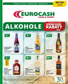 Pogląd oferty "Eurocash Gazetka - Katalog Alkoholowy C&C" - ważna od 01.07.2025