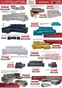 Vista previa Atrapa Muebles folleto válido desde el 03.03.2026 | Página: 7 | Productos: Cama, Sofá