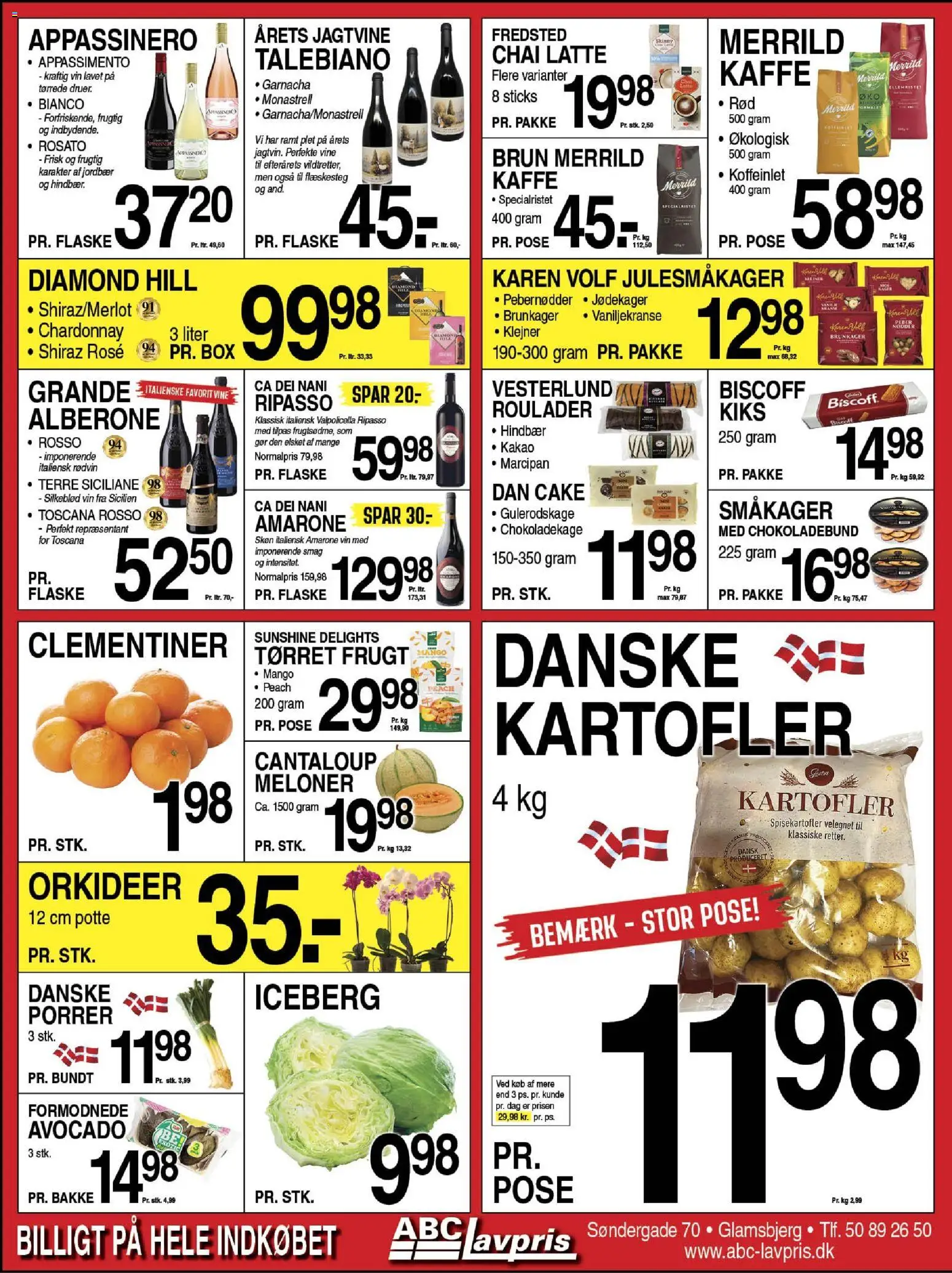 Abc Lavpris tilbudsavis – gyldig fra 05.11.2025 | Side: 3 | Produkter: Hindbær, Marcipan, Tørret frugt, Pebernødder