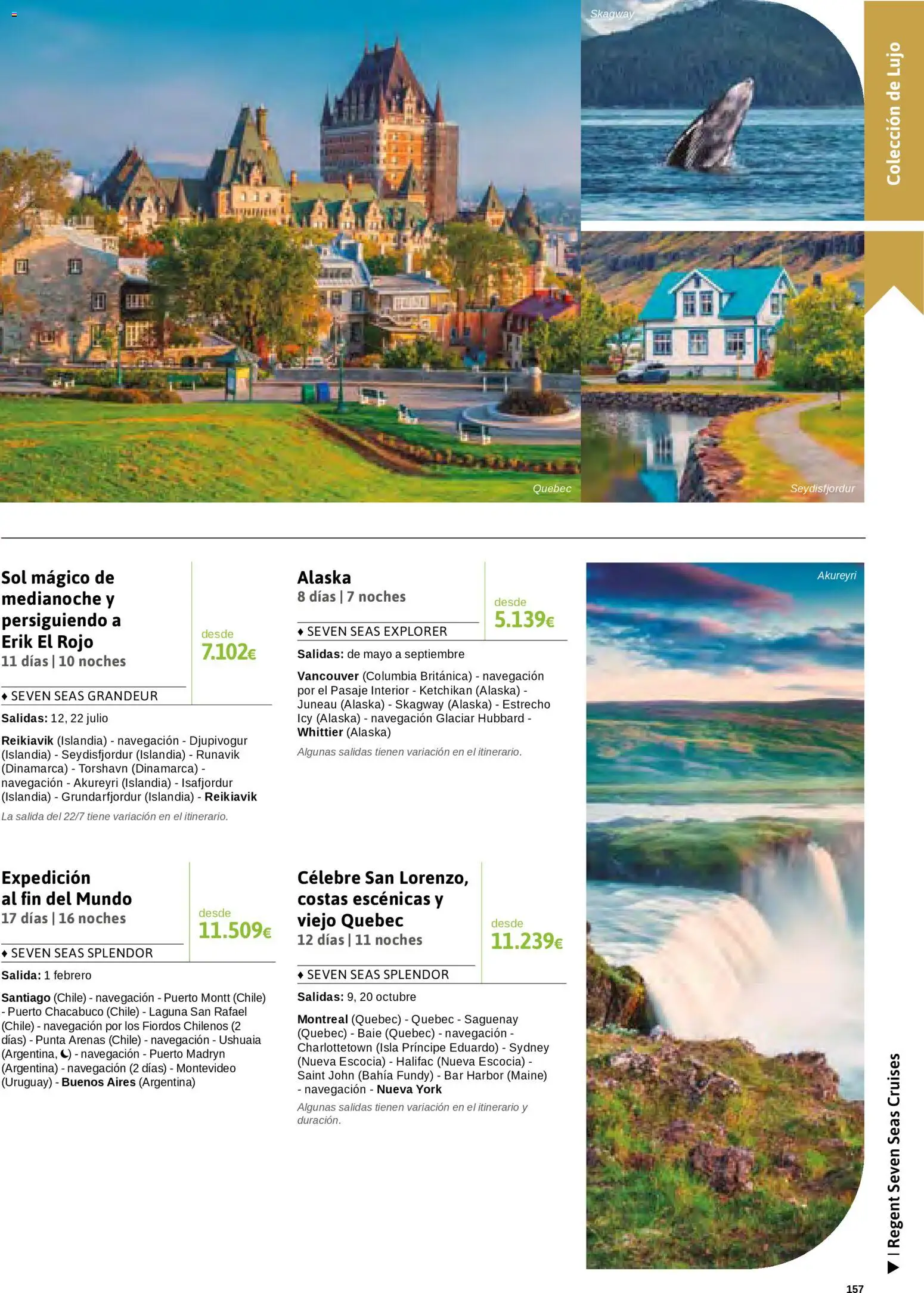 Viajes El Corte Inglés Cruceros marítimos │ válido desde el 01.01.2026 | Página: 158 | Productos: Navegación