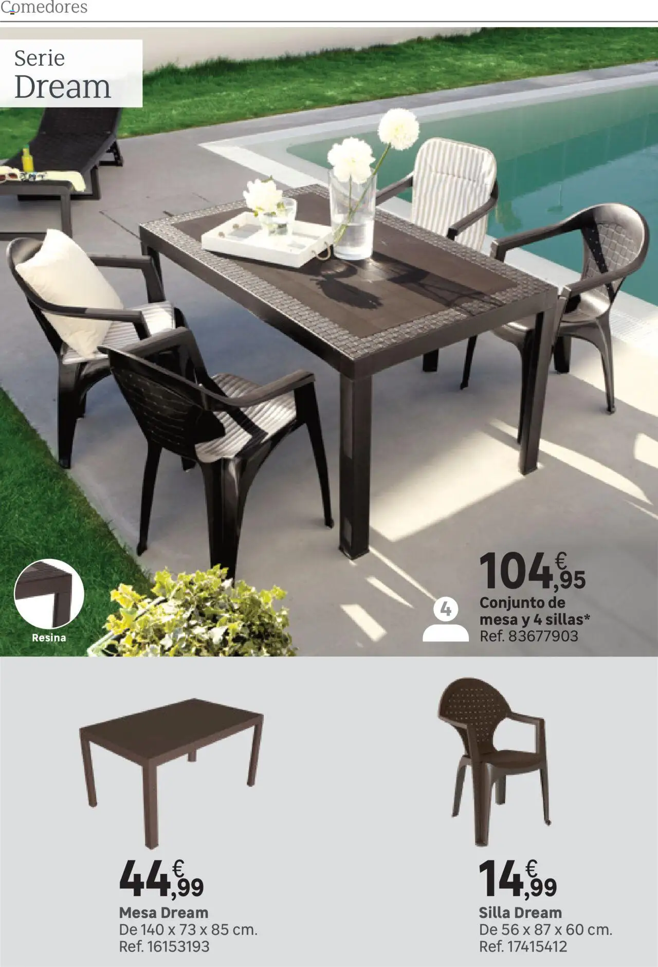 Leroy Merlin catálogo │ válido desde el 25.03.2025 | Página: 77 | Productos: Mesa, Silla