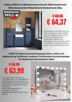 Kaufland Flugblatt ab 29.01.2026 gültig | Seite: 6 | Produkte: Waschmaschine, Spiegel