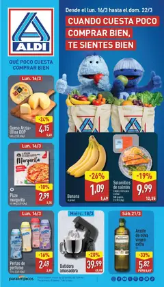 Vista previa Aldi folleto Península válido desde el 16.03.2026