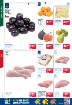 Makro leták - Gastronomie od 10.09.2025 | Strana: 4 | Produkty: Meloun, Ovoce, Hrušky, Zelenina