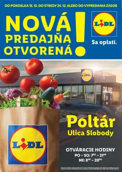 Lidl leták platný od 15.12.2025