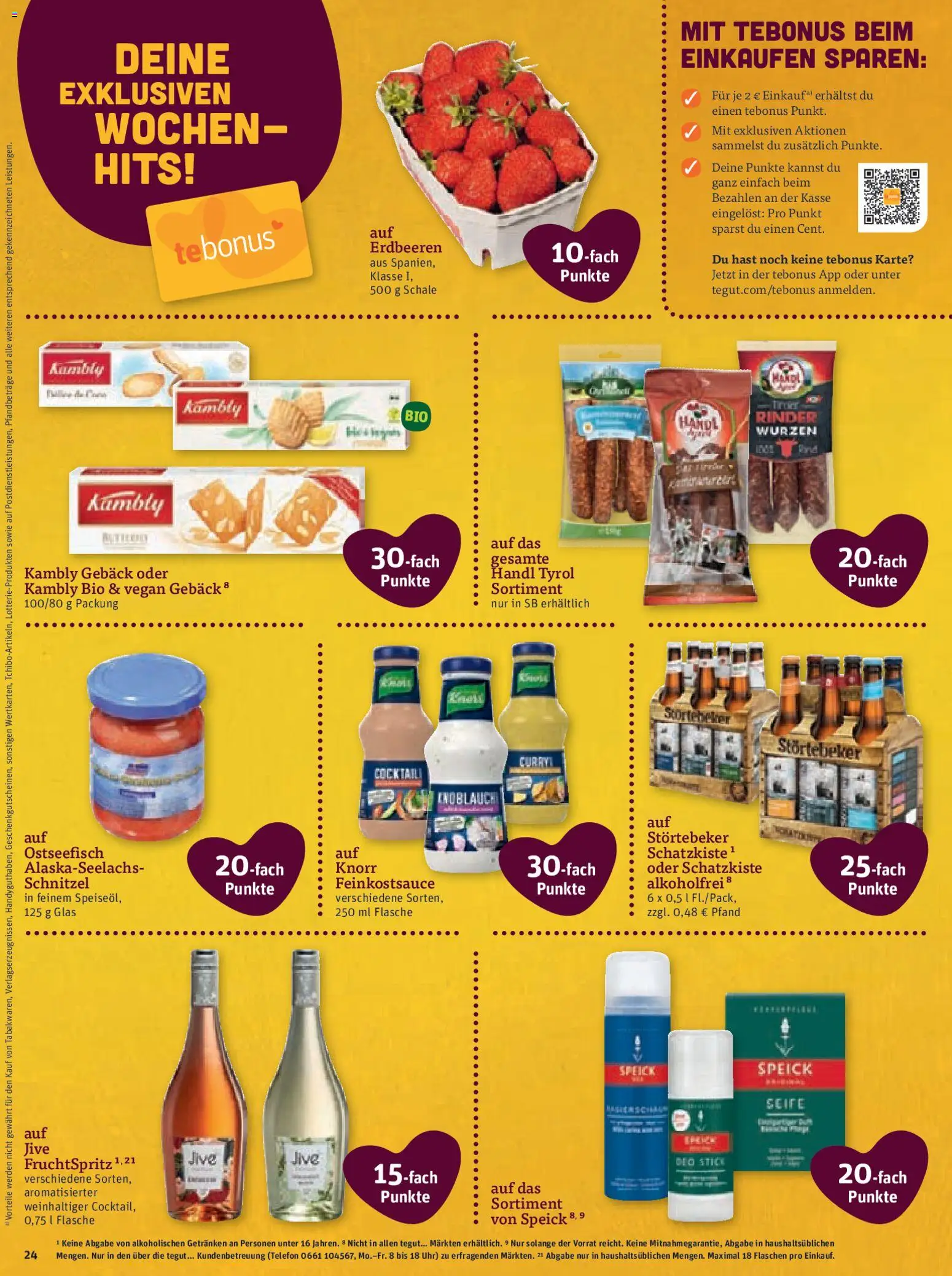 Tegut Prospekt 	 – gültig ab 10.04.2026 | Seite: 26 | Produkte: Knorr, Schnitzel, Knoblauch, Uhr