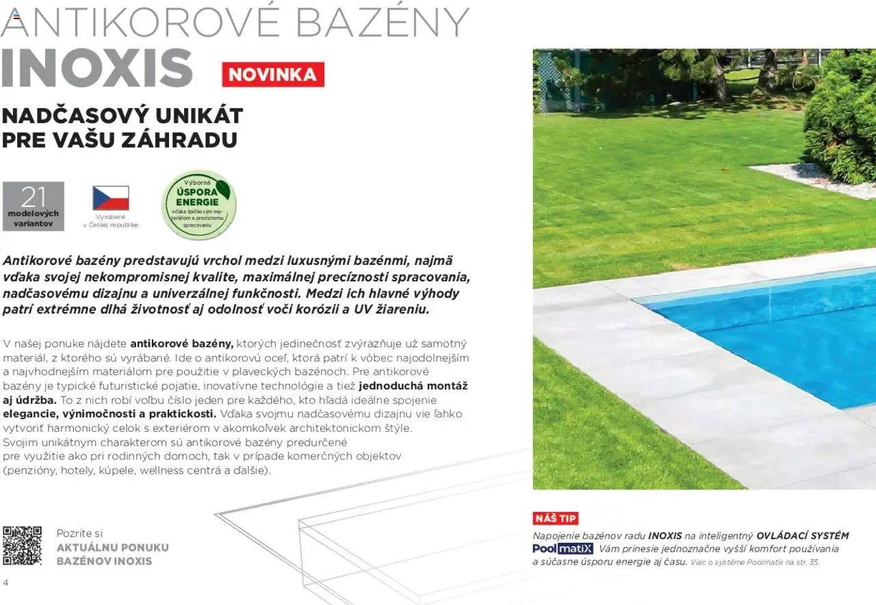 Mountfield prémiové bazény │ platný od 15.08.2025 | Strana: 4 | Produkty: Bazény