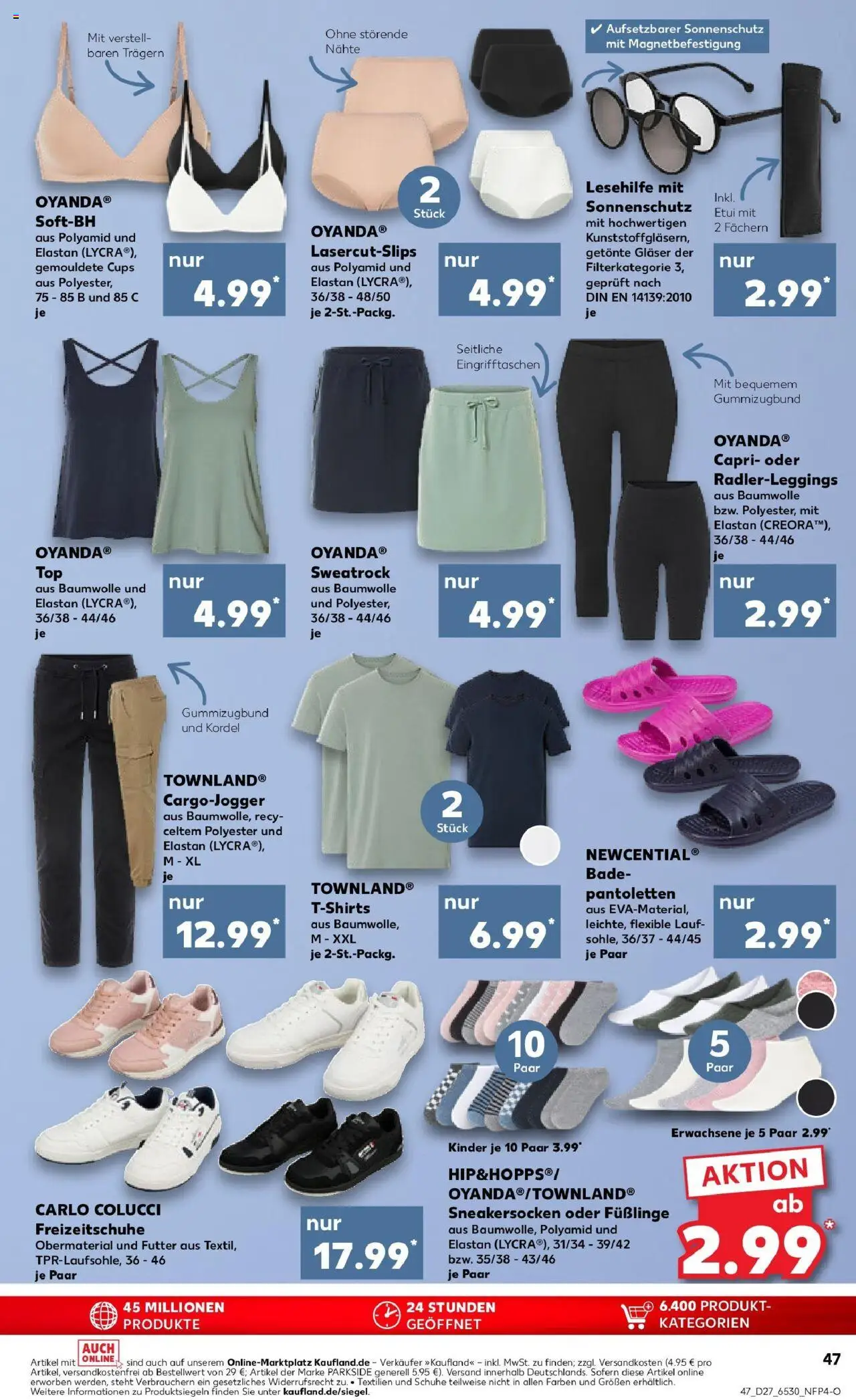 Kaufland prospekt Spremberg	 - gültig ab dem 06.07.2025 | Seite: 62 | Produkte: Top, T-Shirt, Leggings