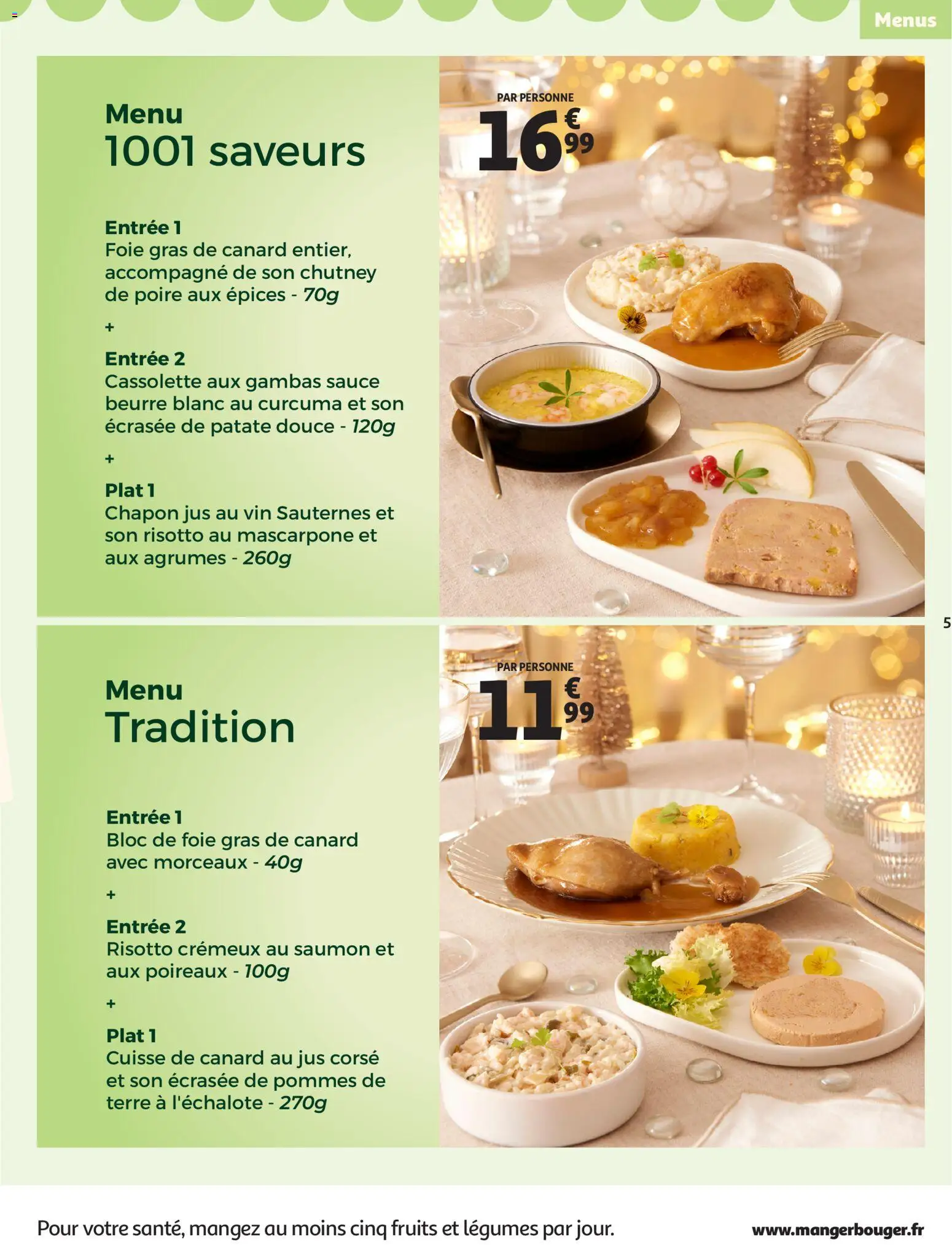 {H1} | Page: 5 | Produits: Chapon, Patate douce, Poireaux, Vin