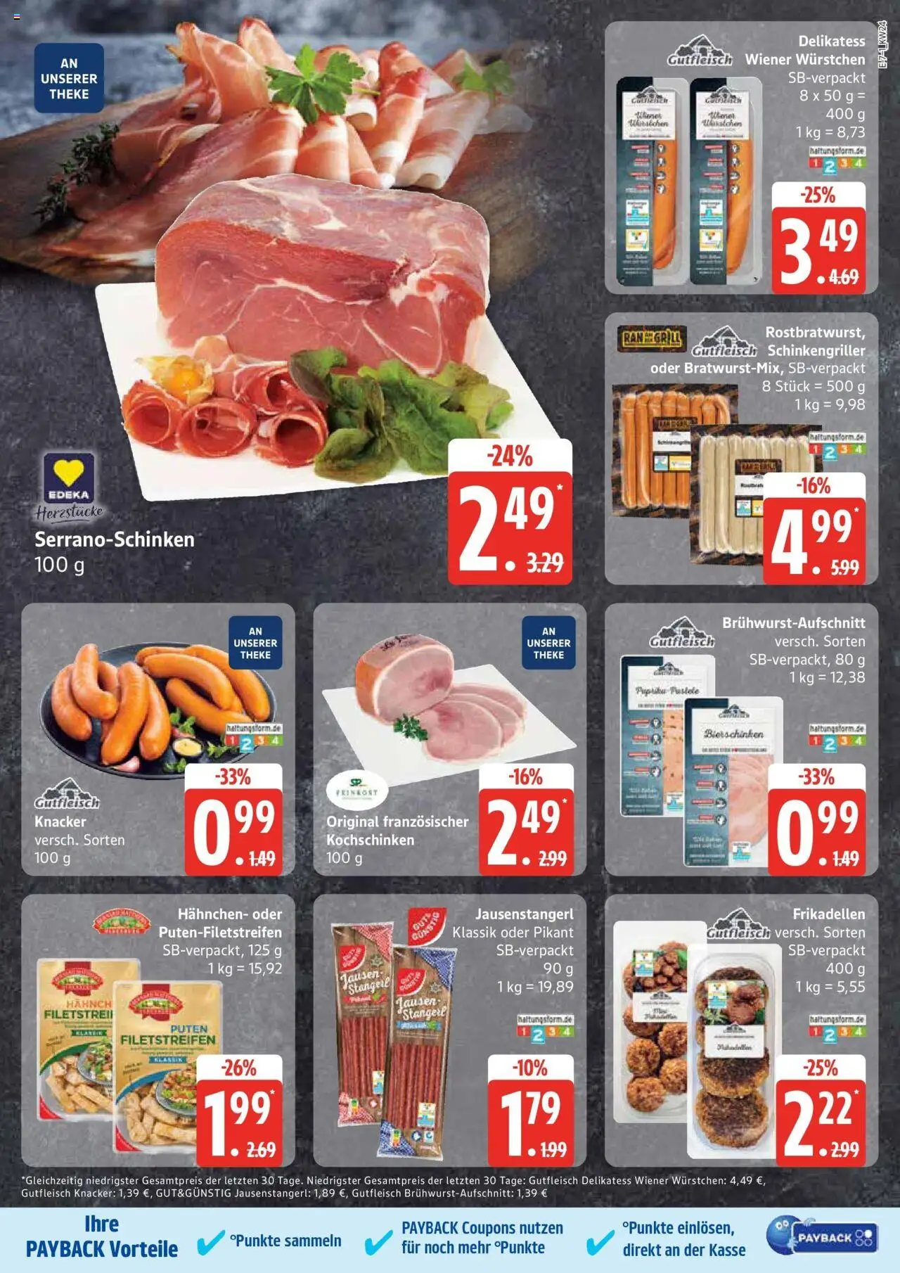 Edeka prospekt Großenwiehe	 - gültig ab dem 08.06.2025 | Seite: 7 | Produkte: Grill, Hahnchen, Wiener wurstchen, Theke