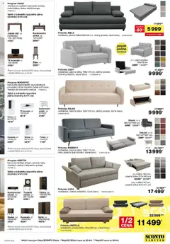 Sconto nábytek leták od 27.08.2025 | Strana: 9 | Produkty: Taburet, Vitrína, Police, Barvy