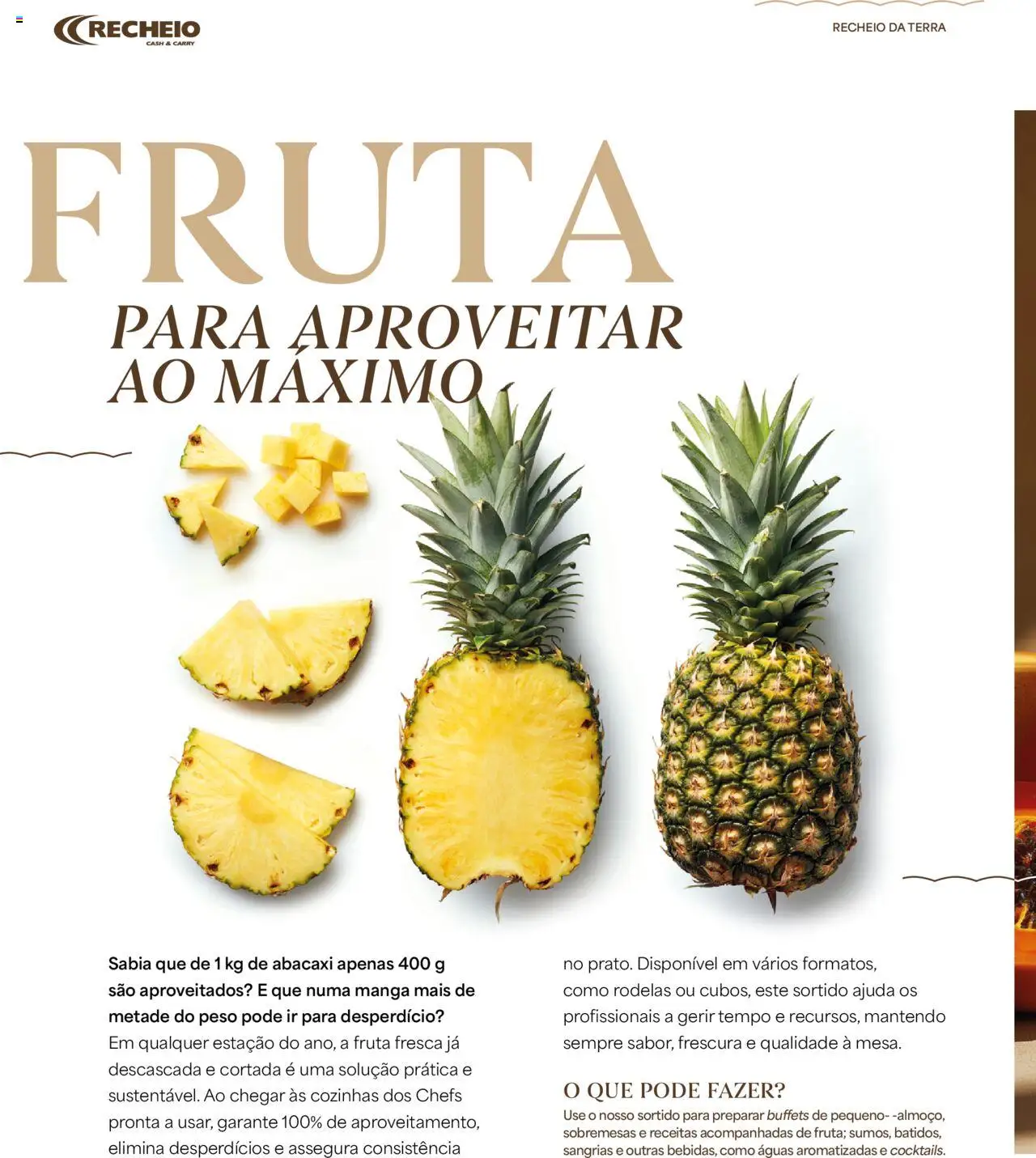 Recheio - Recheio da Terra │ válido de 25.09.2025 | Página: 20 | Produtos: Abacaxi