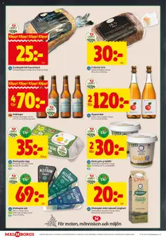 ICA Kvantum reklamblad aktuell från 08.09.2025 | Sida: 6 | Produkter: Ost, Yoghurt, Cider, Gräddfil