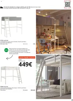 Vista previa Catálogo IKEA Muebles para el dormitorio válido desde el 01.09.2025 | Página: 37 | Productos: Tinte, Somier, Colchon, Cama