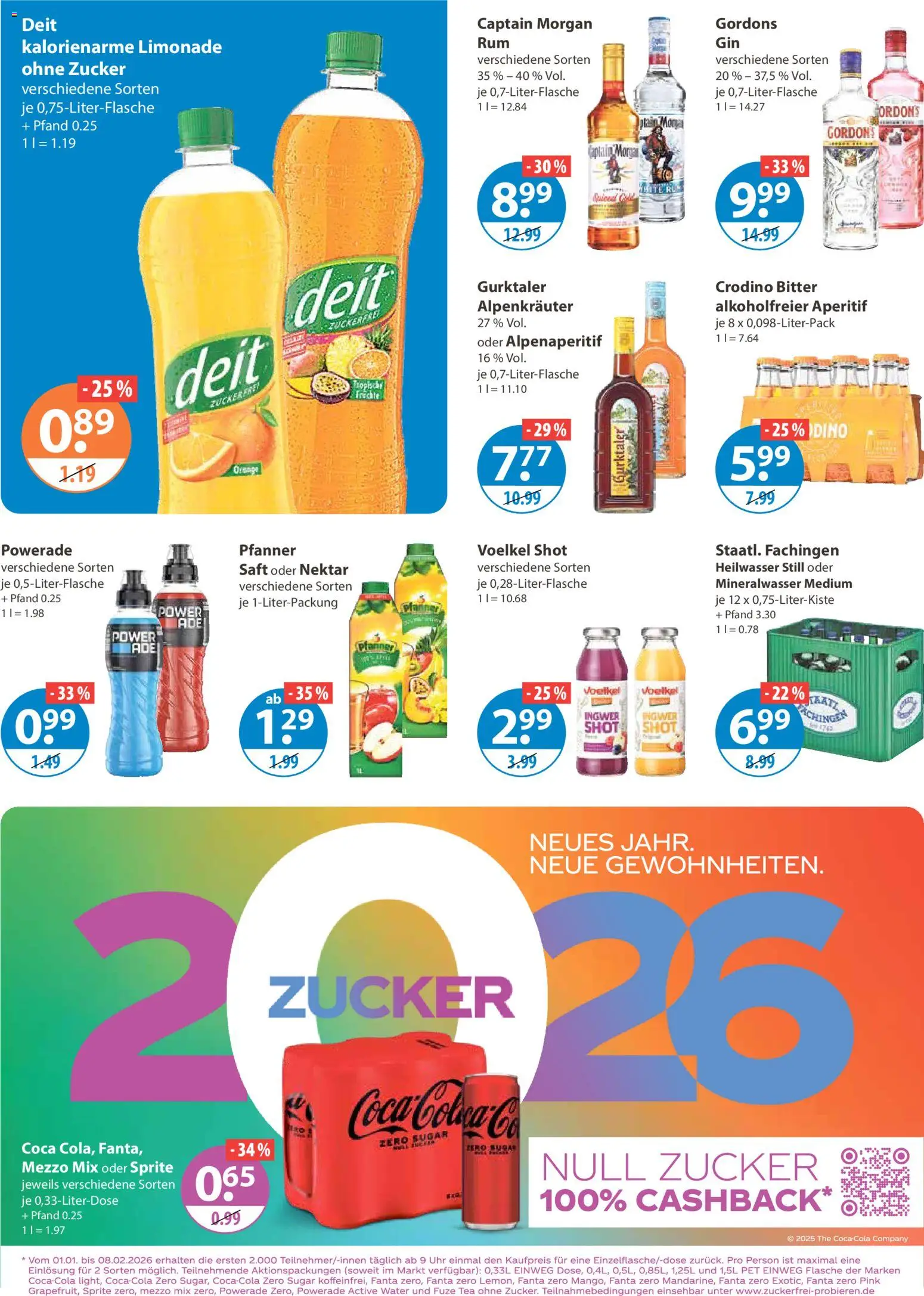 V-Markt - München – gültig ab 08.01.2026 | Seite: 10 | Produkte: Fanta, Sprite, Zucker, Powerade