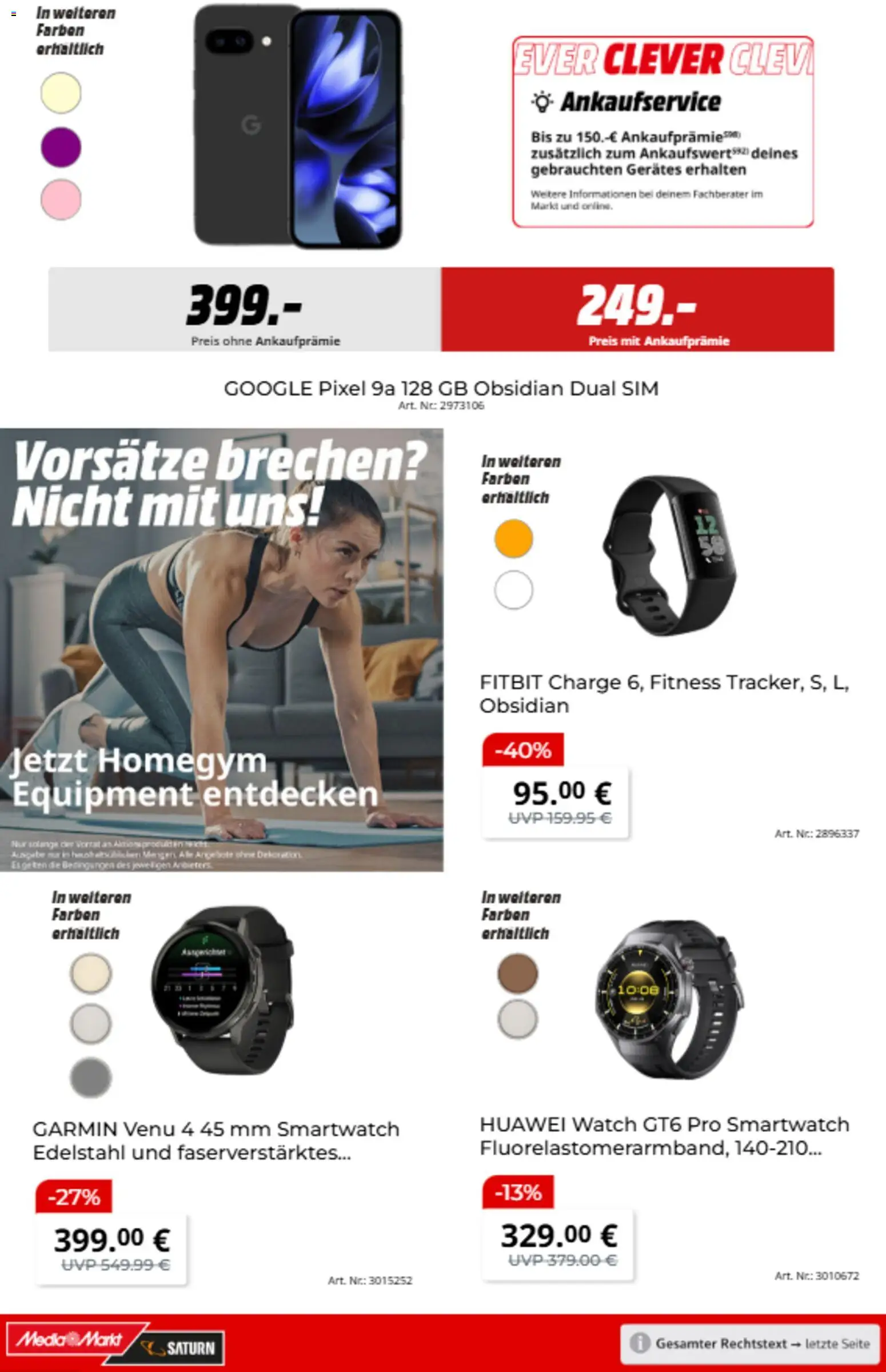 Saturn Prospekt 	 – gültig ab 10.02.2026 | Seite: 8 | Produkte: Huawei, Smartwatch