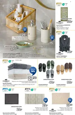 JYSK Gazetka od 30.07.2025 | Strona: 9 | Produkty: Szlafrok, Mata łazienkowa