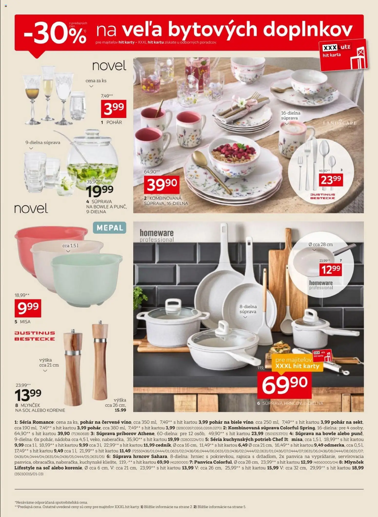 Nové XXXLutz akcie – leták je platný od 20.04.2026 | Strana: 14 | Produkty: Panvica, Korenie, Soľ, Mlynček