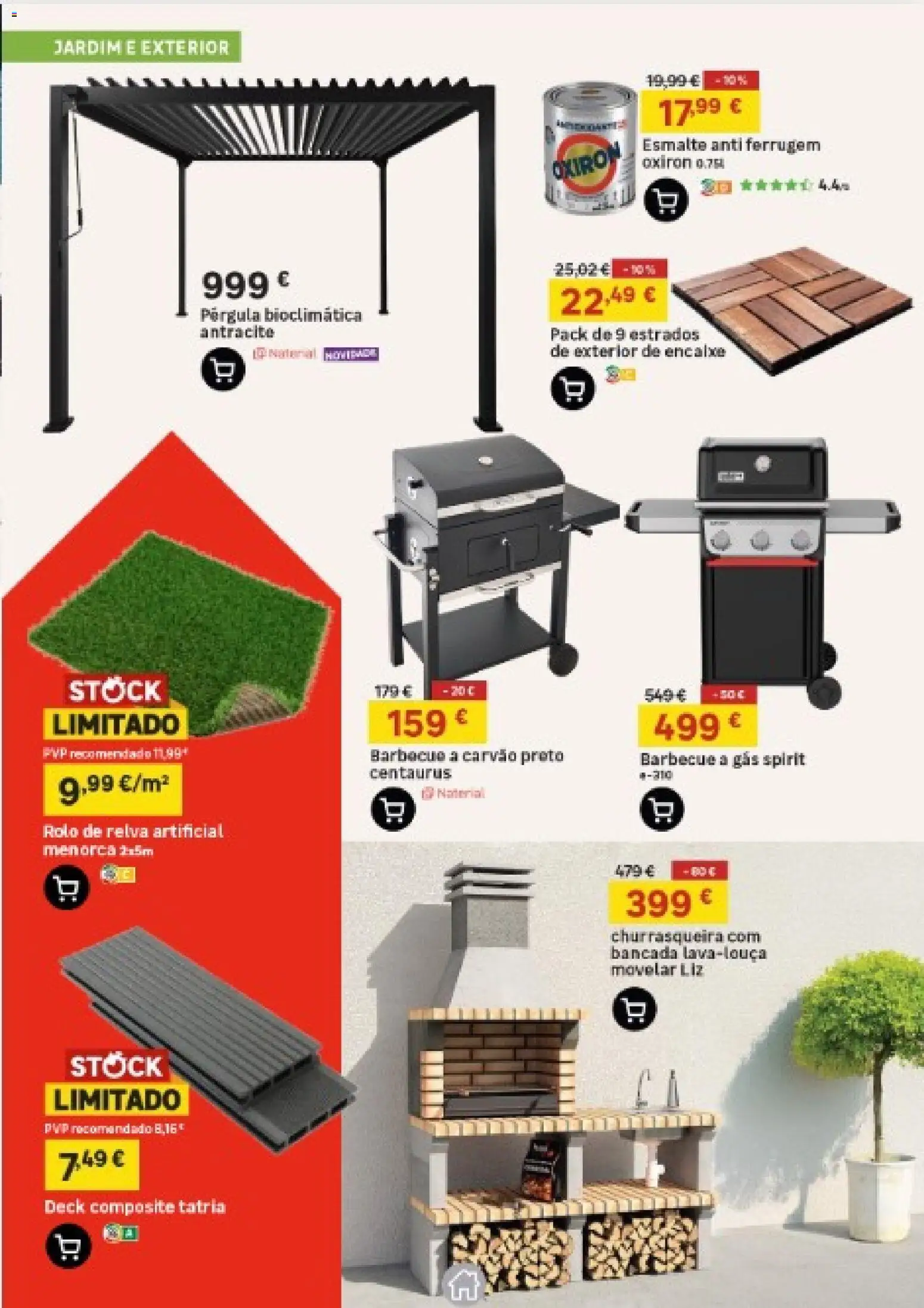 Leroy Merlin Catálogo │ válido de 26.03.2026 | Página: 3 | Produtos: Relva artificial, Bancada