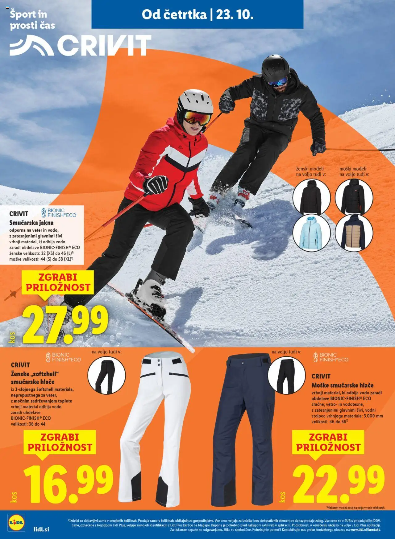 Novi Lidl katalog ponudbe – veljaven od 23.10.2025 | Stran: 32 | Izdelki: Jakna, Hlace