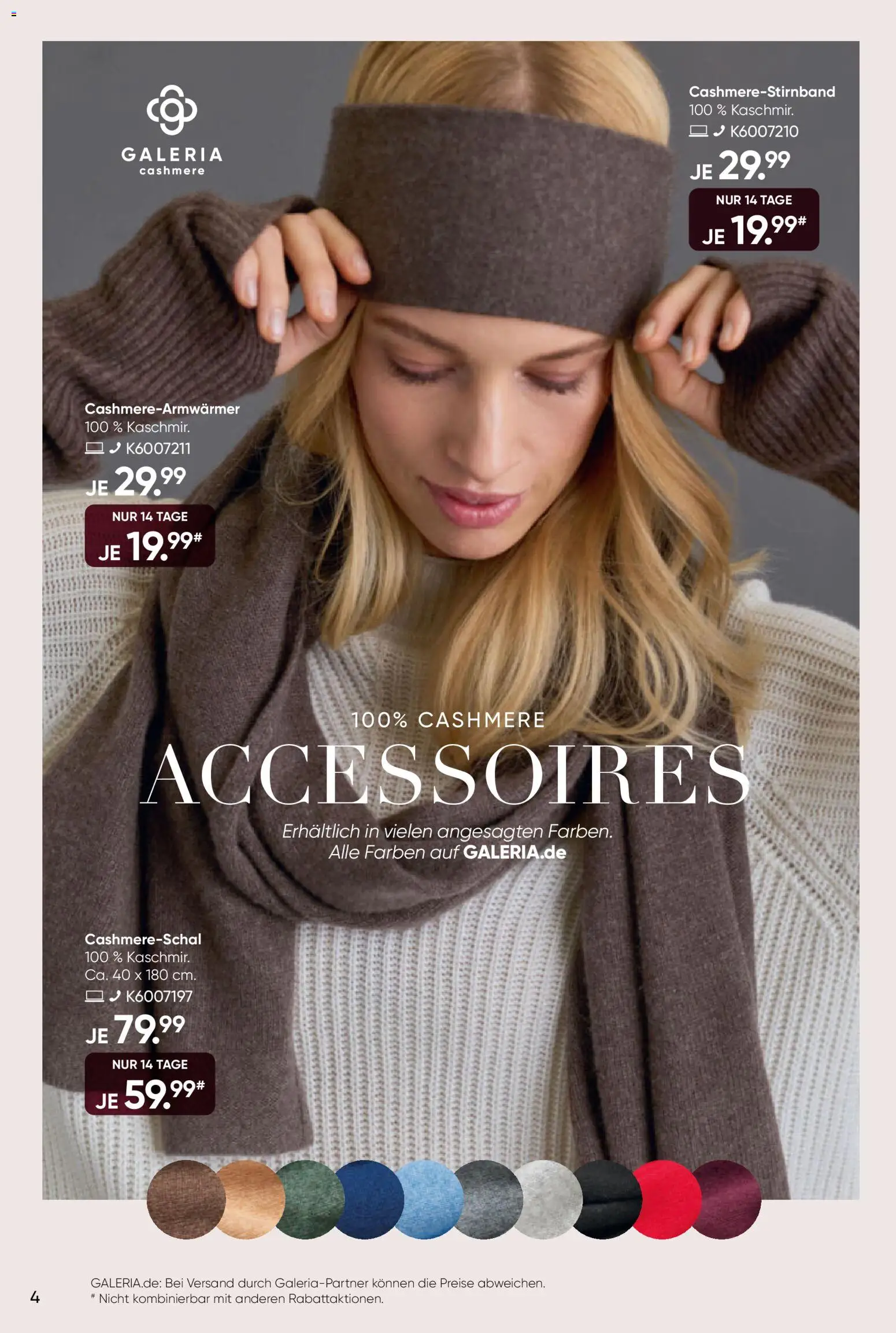 Galeria Karstadt Kaufhof Prospekt 	 – gültig ab 13.11.2025 | Seite: 4