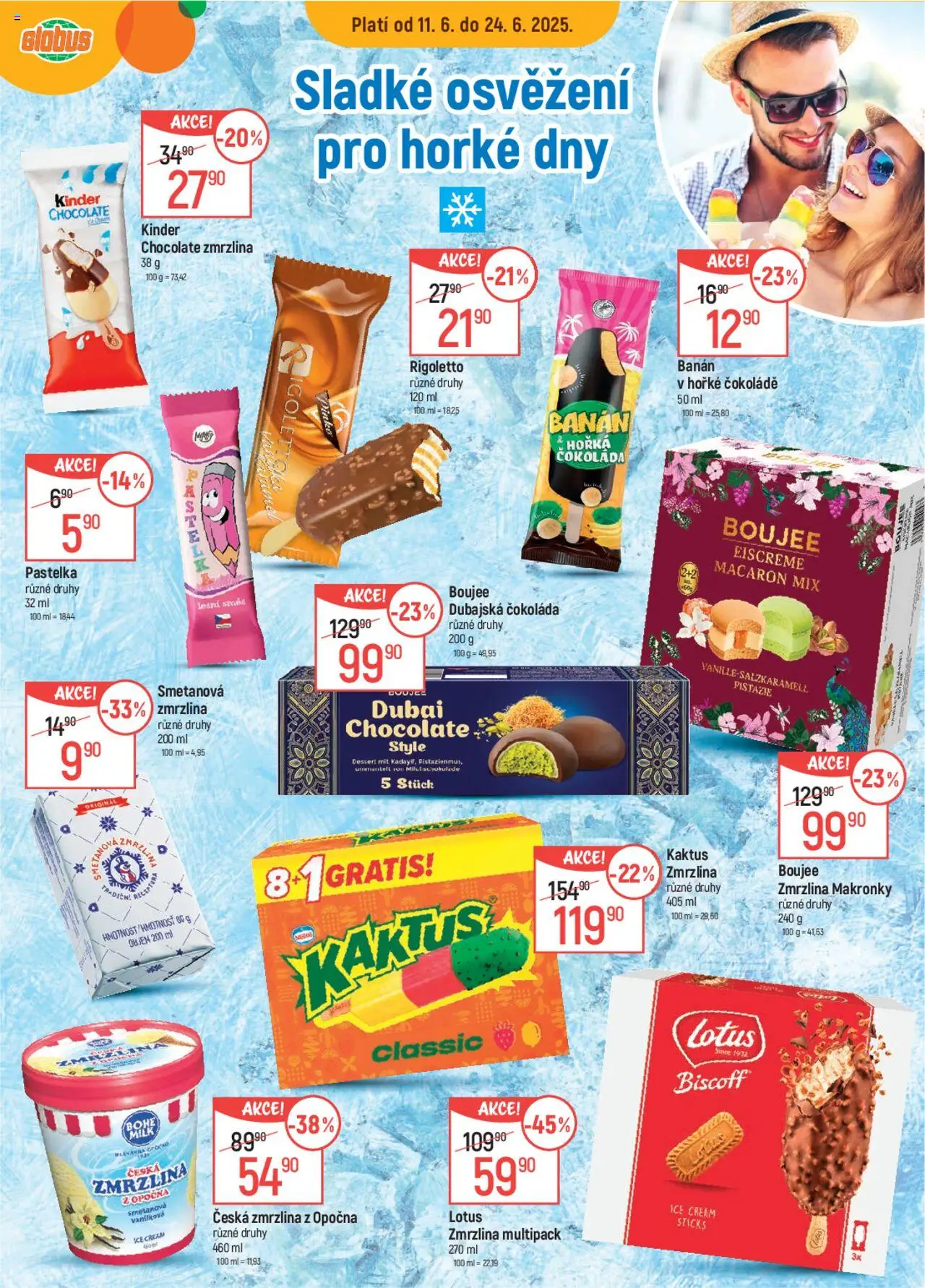 Globus leták od 18.06.2025 | Strana: 23 | Produkty: Čokoláda, Banán, Pastelka, Kinder