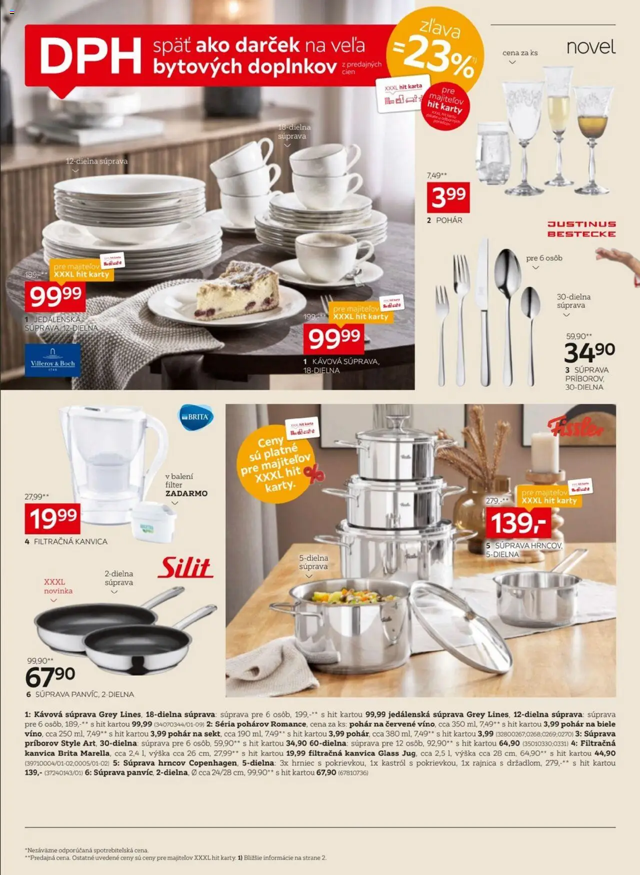 Nové XXXLutz akcie – leták je platný od 06.10.2025 | Strana: 14 | Produkty: Filtračná kanvica, Kanvica