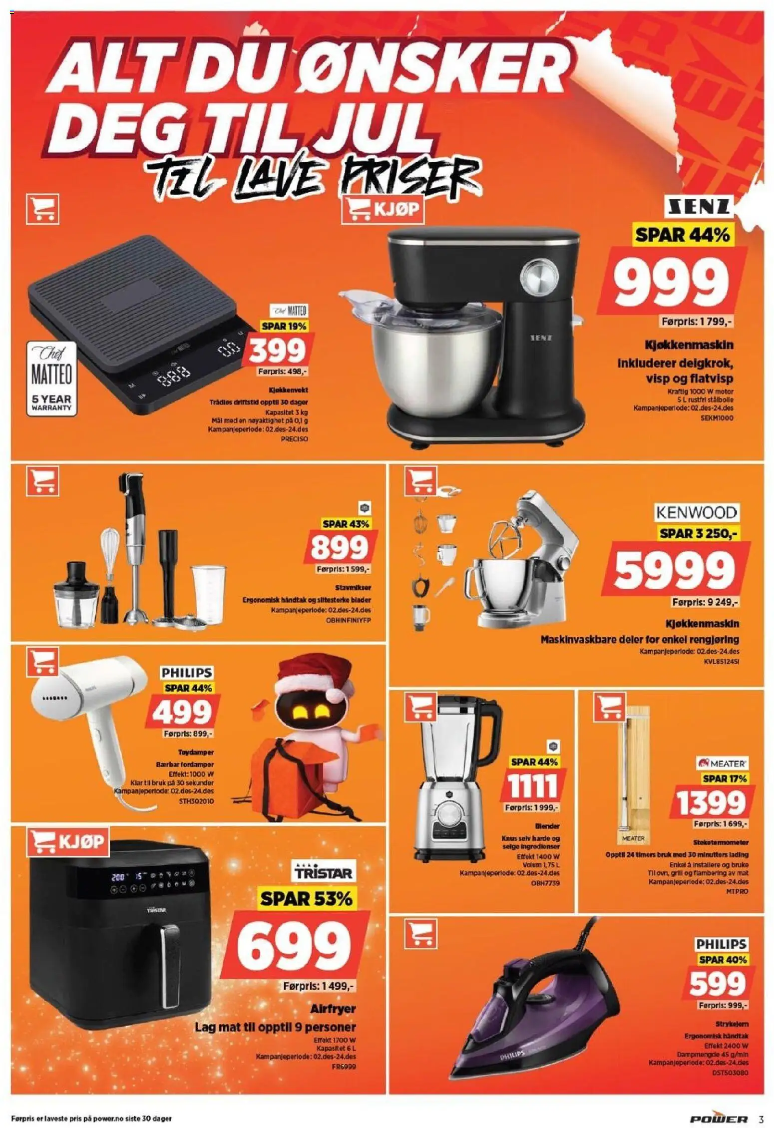 {H1} | Side: 3 | Produkter: Airfryer, Суміш дитяча, Kjøkkenmaskin, Strandväska