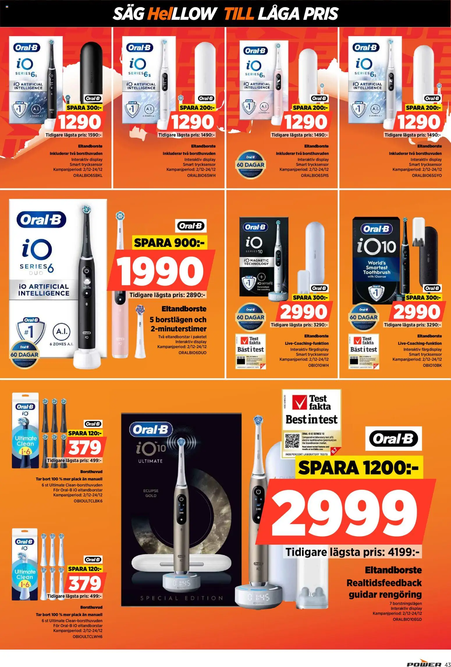 Power reklamblad aktuell från 08.12.2025 | Sida: 43