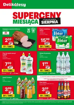 Pogląd oferty "Delikatesy Centrum Gazetka - Superceny Miesiąca" - ważna od 14.08.2025