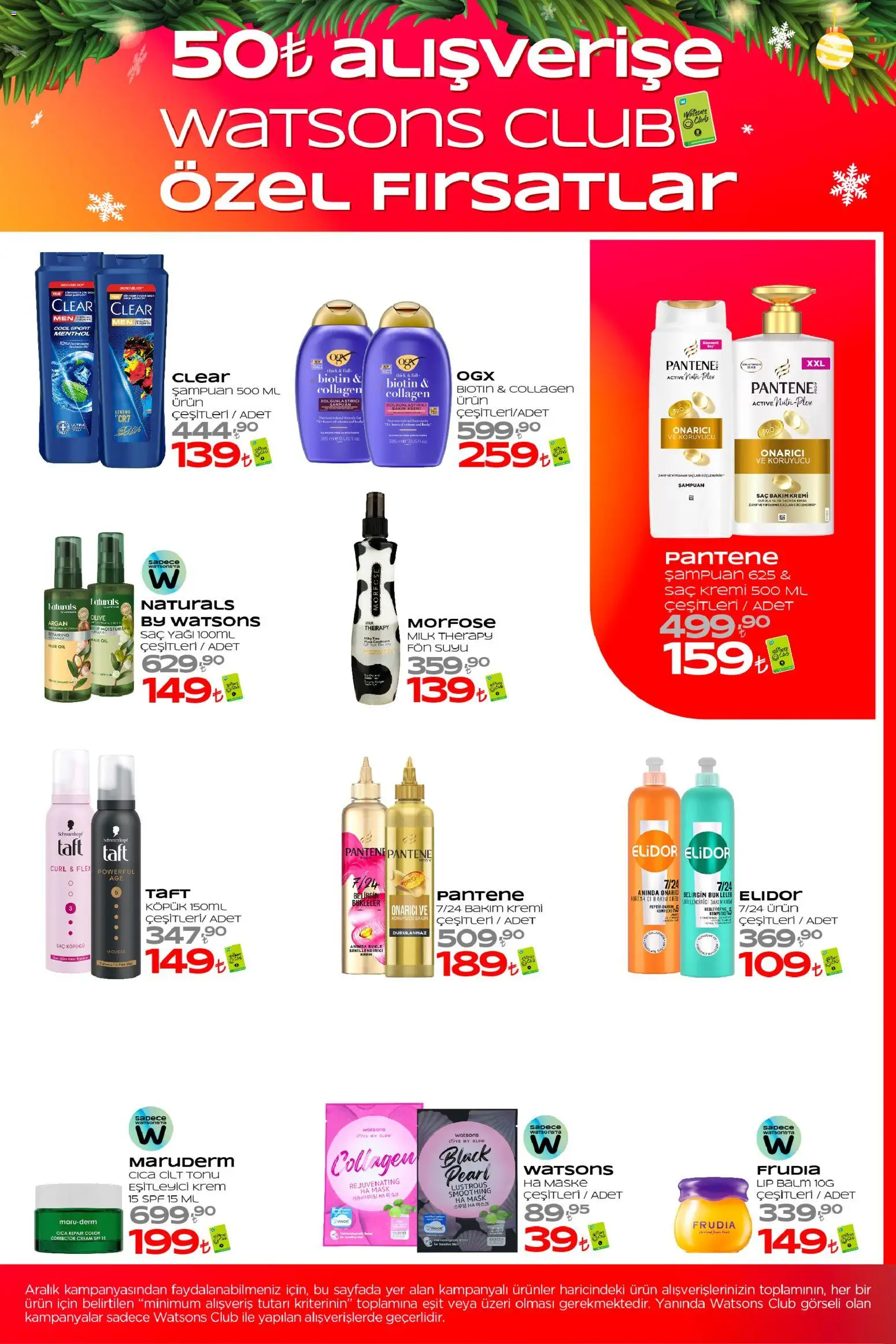 Watsons - Katalog - 01.12.2025 tarihinden itibaren geçerlidir | Sayfa: 3