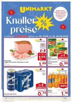 Unimarkt Ost ab 17.09.2025 gültig