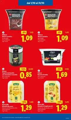 Anteprima del volantino Nonna Mia Girasoli ai funghi porcini, Con uova da allevamento a terra 250 g confezione valido a partire dal 01.10.2025 | Pagina: 3