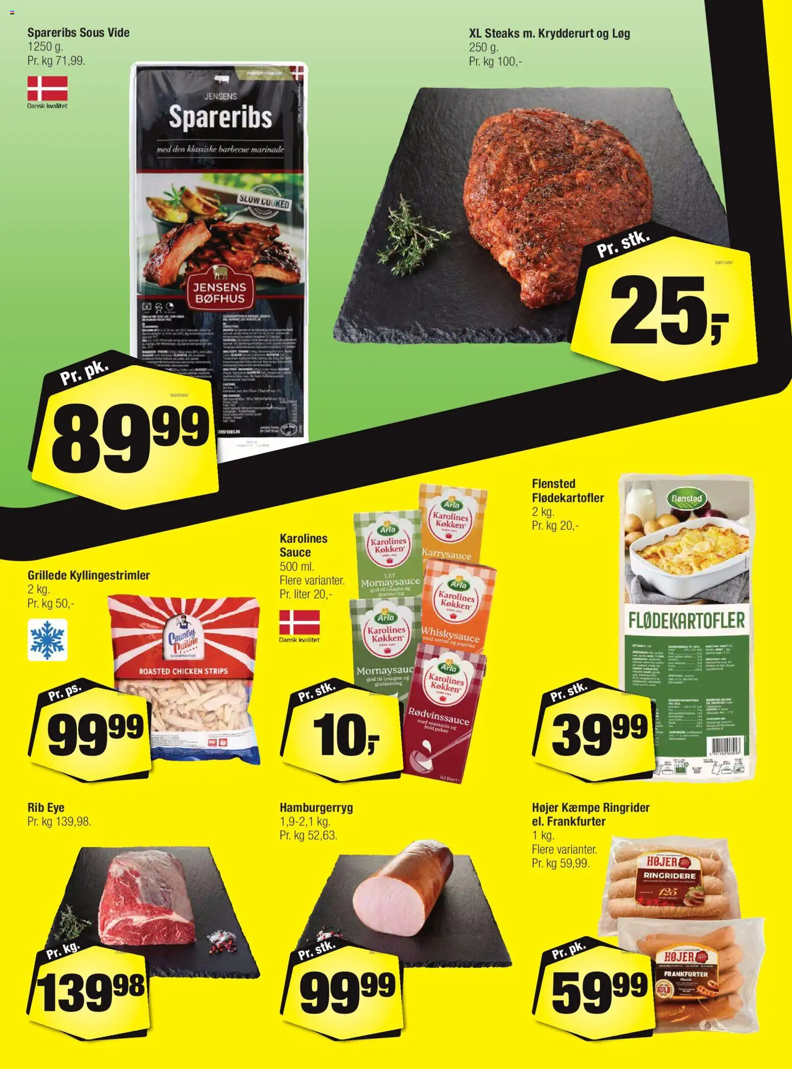 Calle tilbudsavis – gyldig fra 08.04.2026 | Side: 12 | Produkter: Rødvinssauce, Peber, Hamburgerryg, Paprika