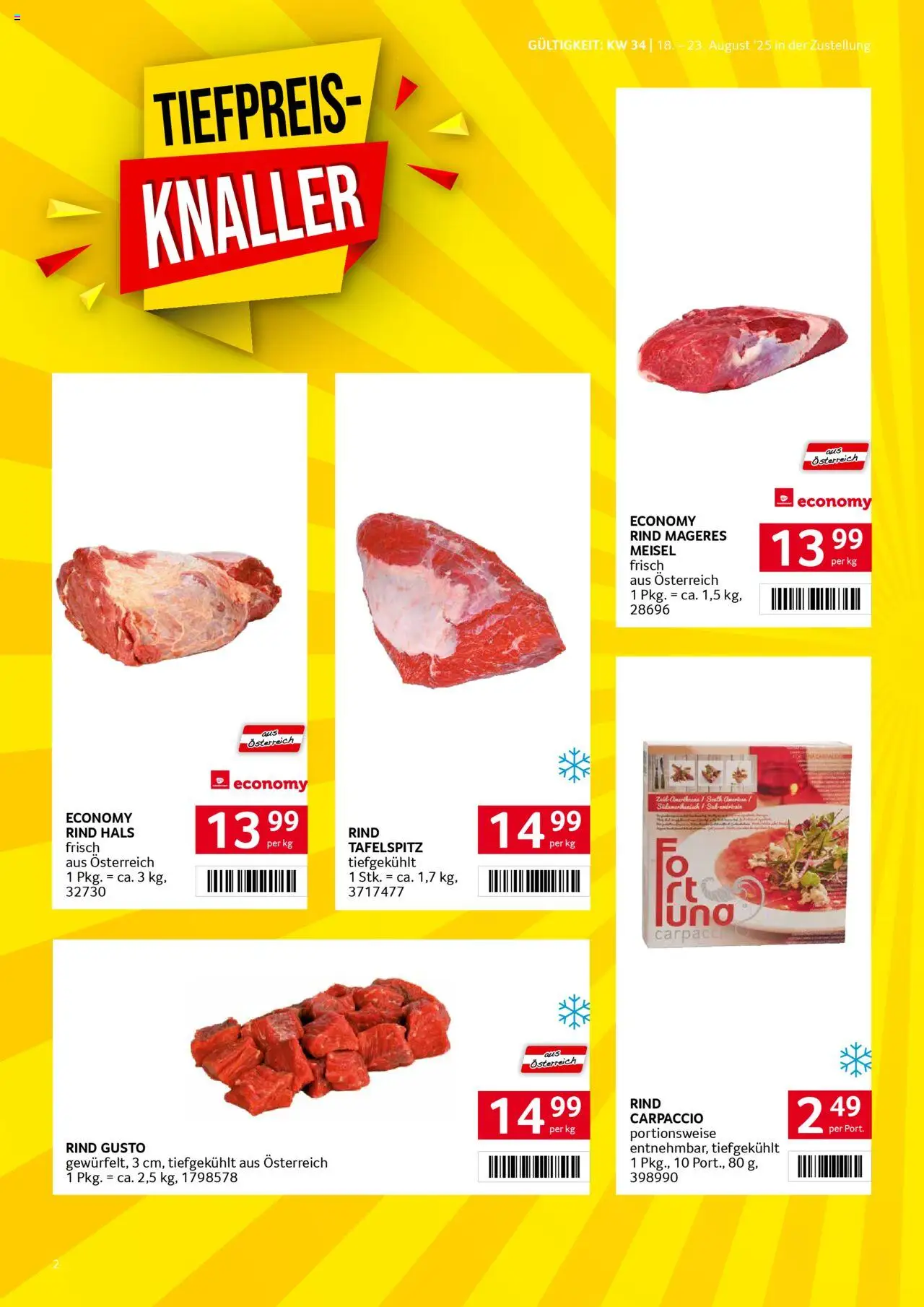 Transgourmet Zustellaktion gültig ab 17.08.2025 | Seite: 2