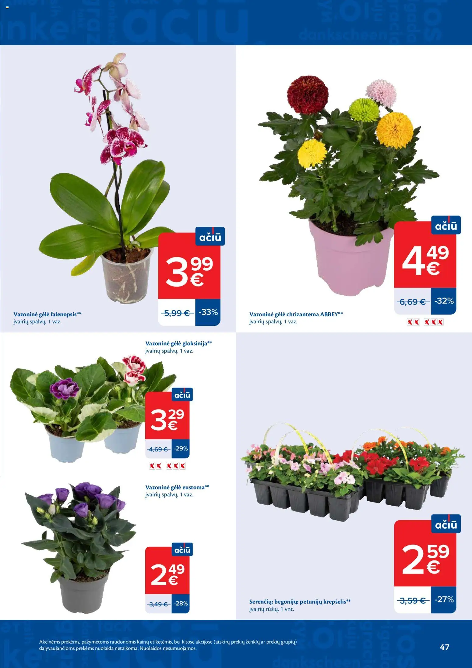 MAXIMA akcijos nuo 21.04.2026 | Puslapis: 47 | Prekių: Krepšelis