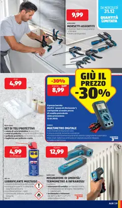 Anteprima del volantino Volantino Aldi	 valido a partire dal 29.12.2025 | Pagina: 29 | Prodotti: Data, Cavo, Taglierino, Termometro