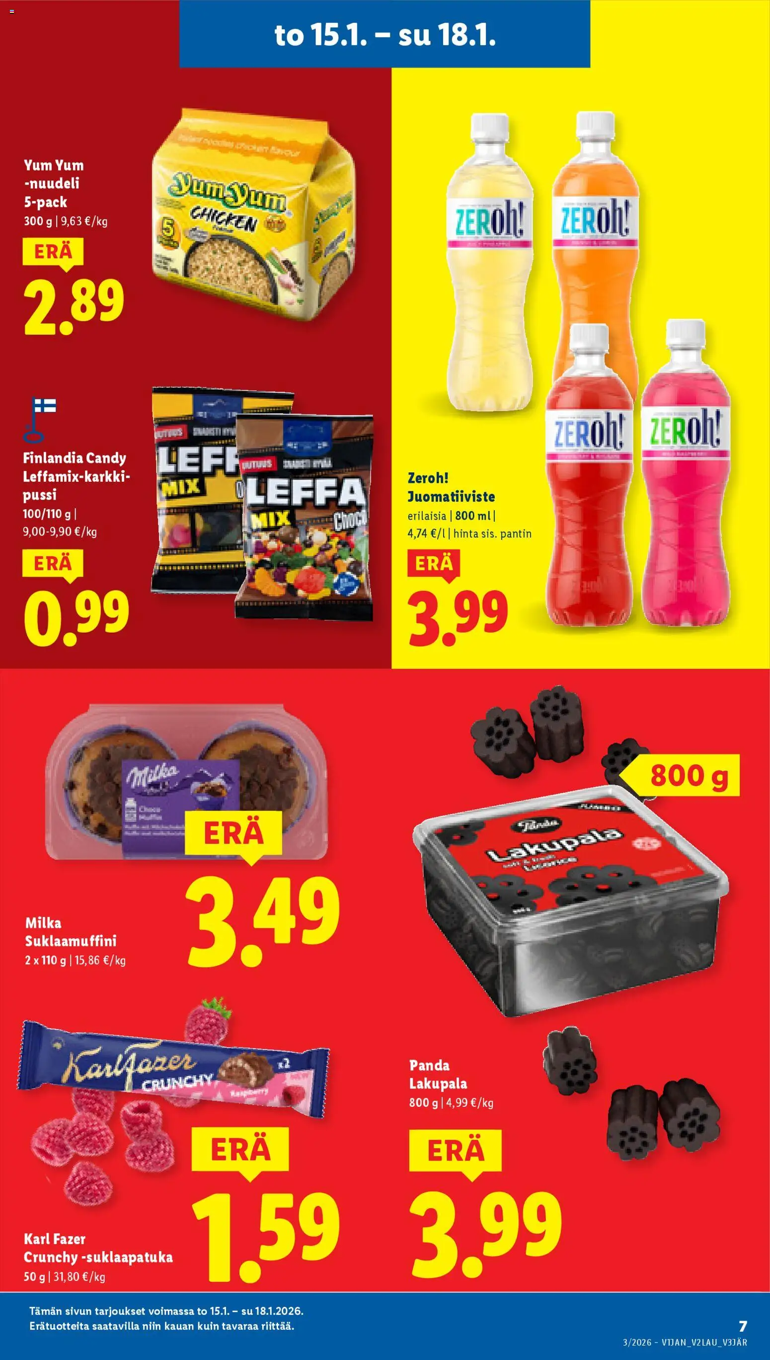 Lidl tarjoukset - Tampere – voimassa 15.01.2026 alkaen | Sivu: 7