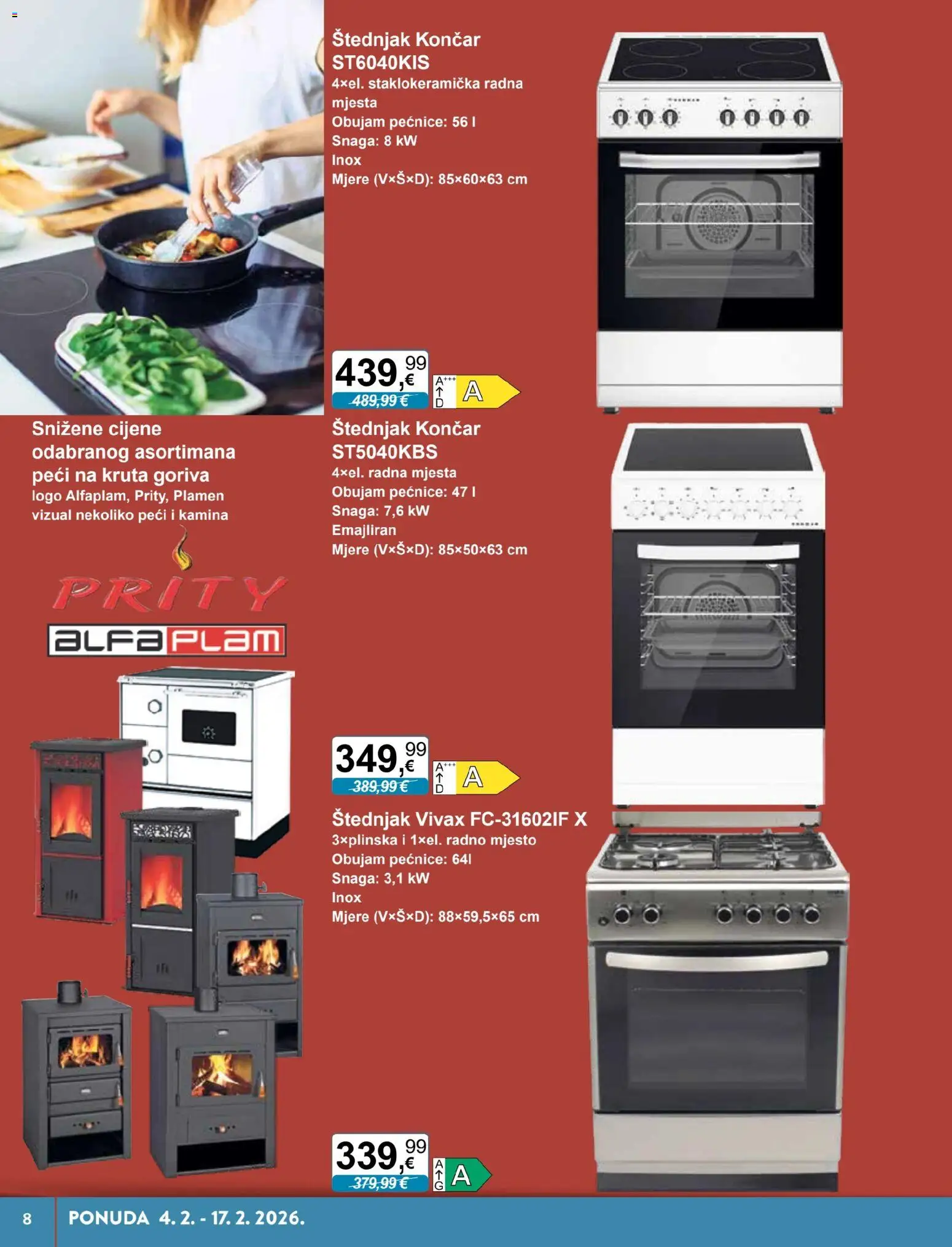 KTC katalog | vrijedi od 04.02.2026 | Stranica: 8 | Proizvodi: Štednjak