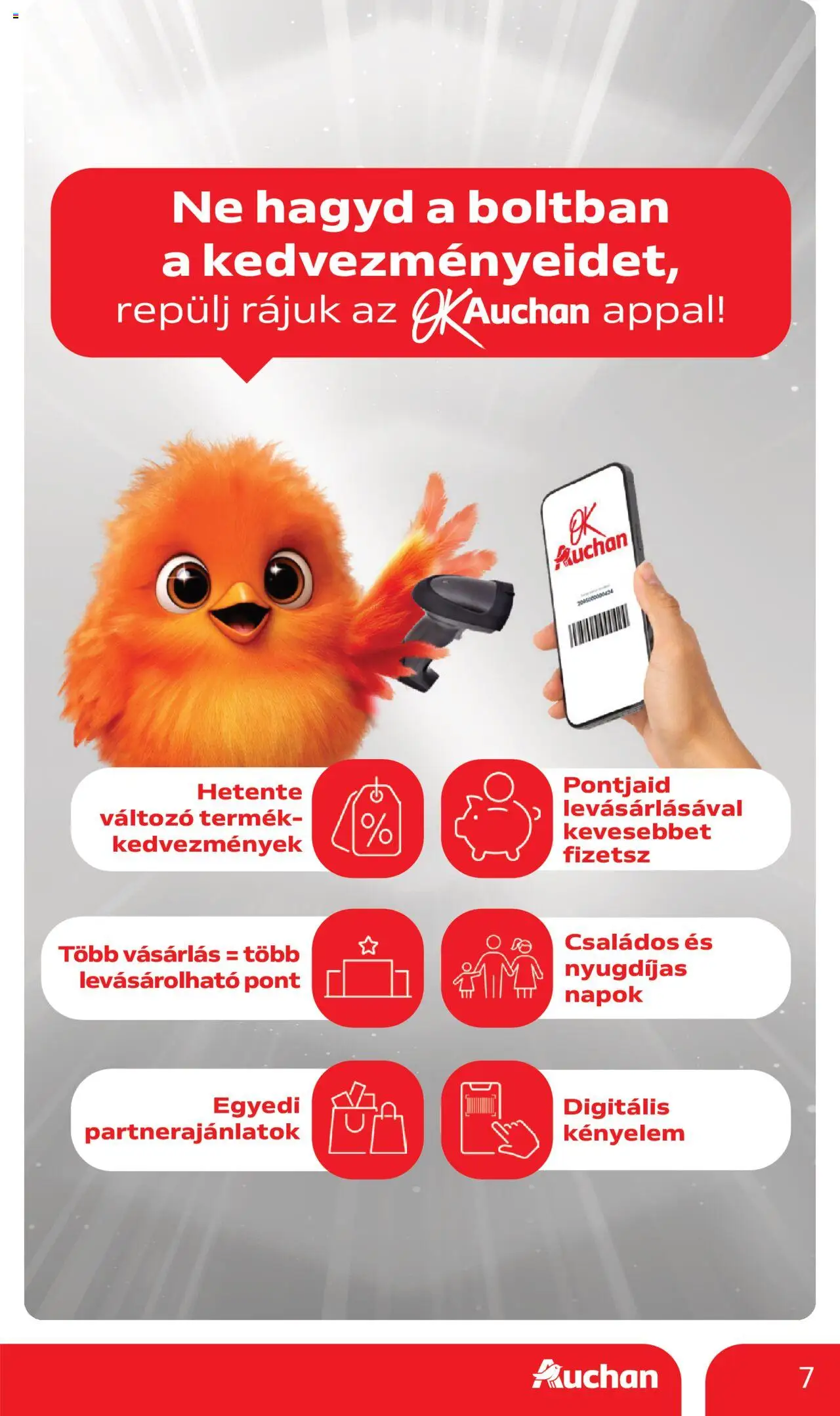 Auchan akciós ujság - amely érvényes a következő dátumtól: 11.09.2025 | Oldal: 7
