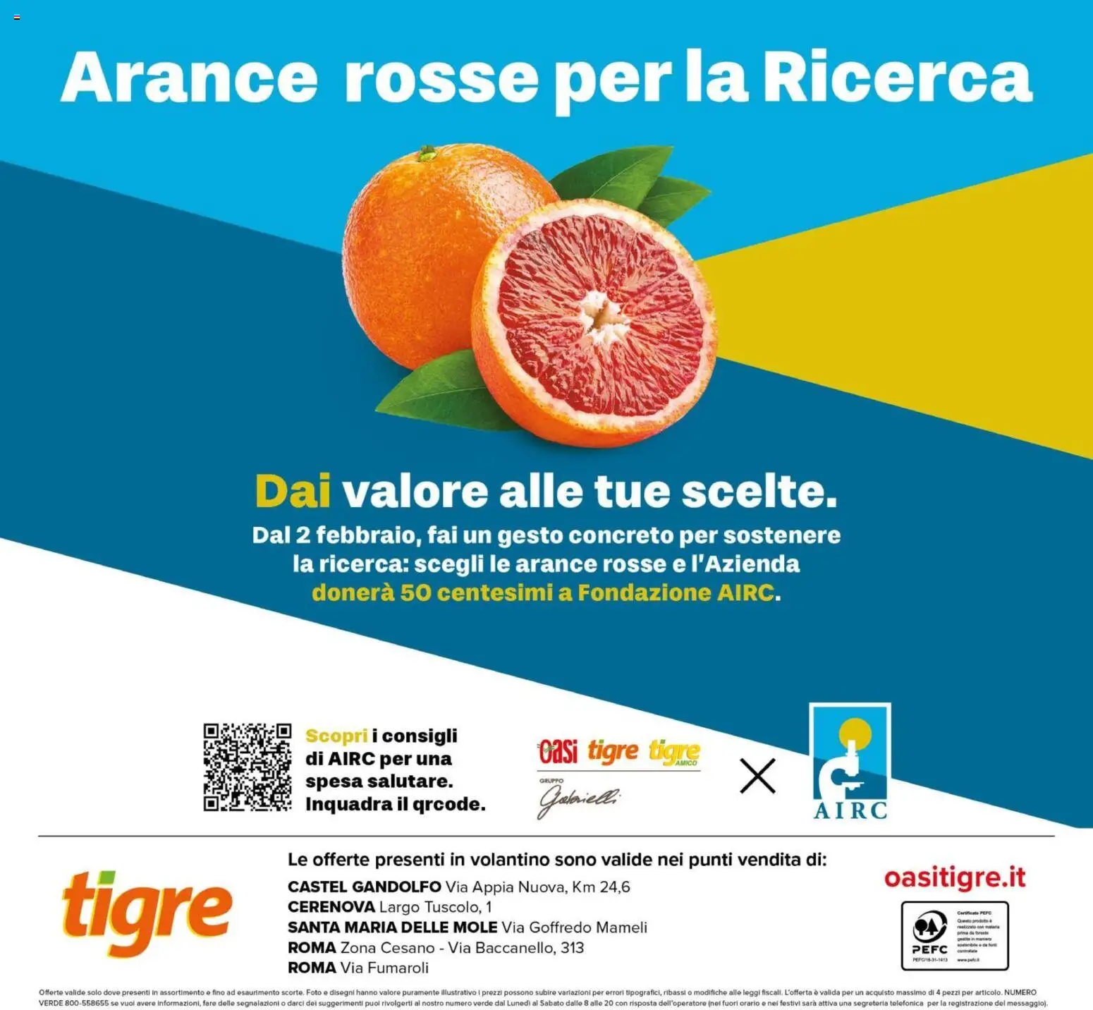 Volantino Tigre del 29.01.2026 | Pagina: 20 | Prodotti: Arance