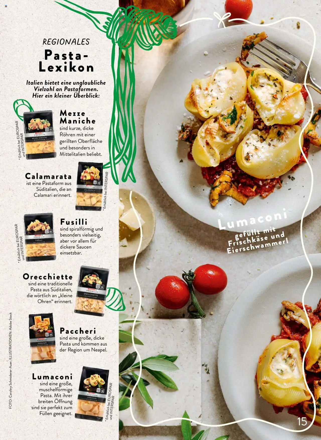 Spar Mahlzeit! Magazin gültig ab 01.07.2025 | Seite: 15 | Produkte: Pasta