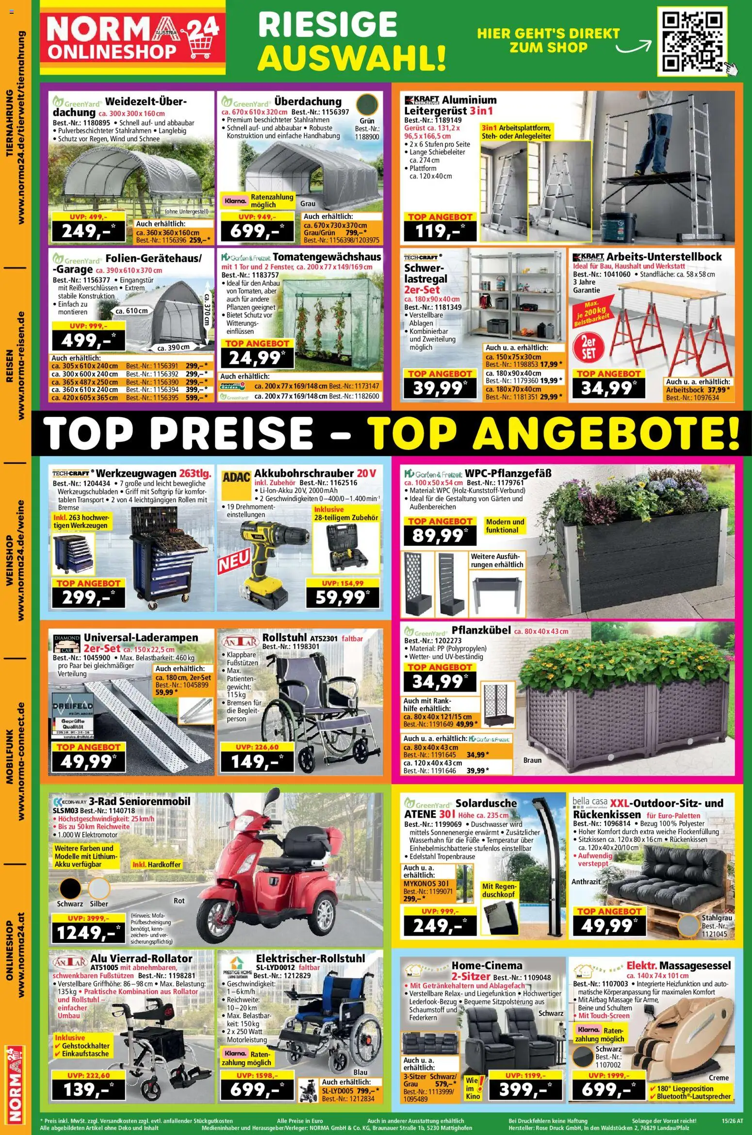 Norma Flugblatt gültig ab 07.04.2026 | Seite: 20 | Produkte: Gewicht, Creme