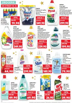 Náhled letáku FINISH Tablety do myčky, Tablety do myčky různé druhy 72 kusůJVP/80 kusůJVP/100 kusů od 10.12.2025 | Strana: 48 | Produkty: Savo, Blok, Osvěžovač vzduchu, Wc