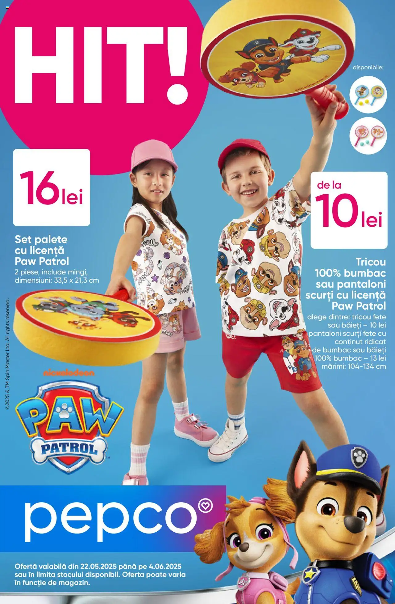 Catalog Pepco – valabil de la 22.05.2025 | Pagină: 1 | Produse: Tricou, Pantaloni, Pantaloni scurți