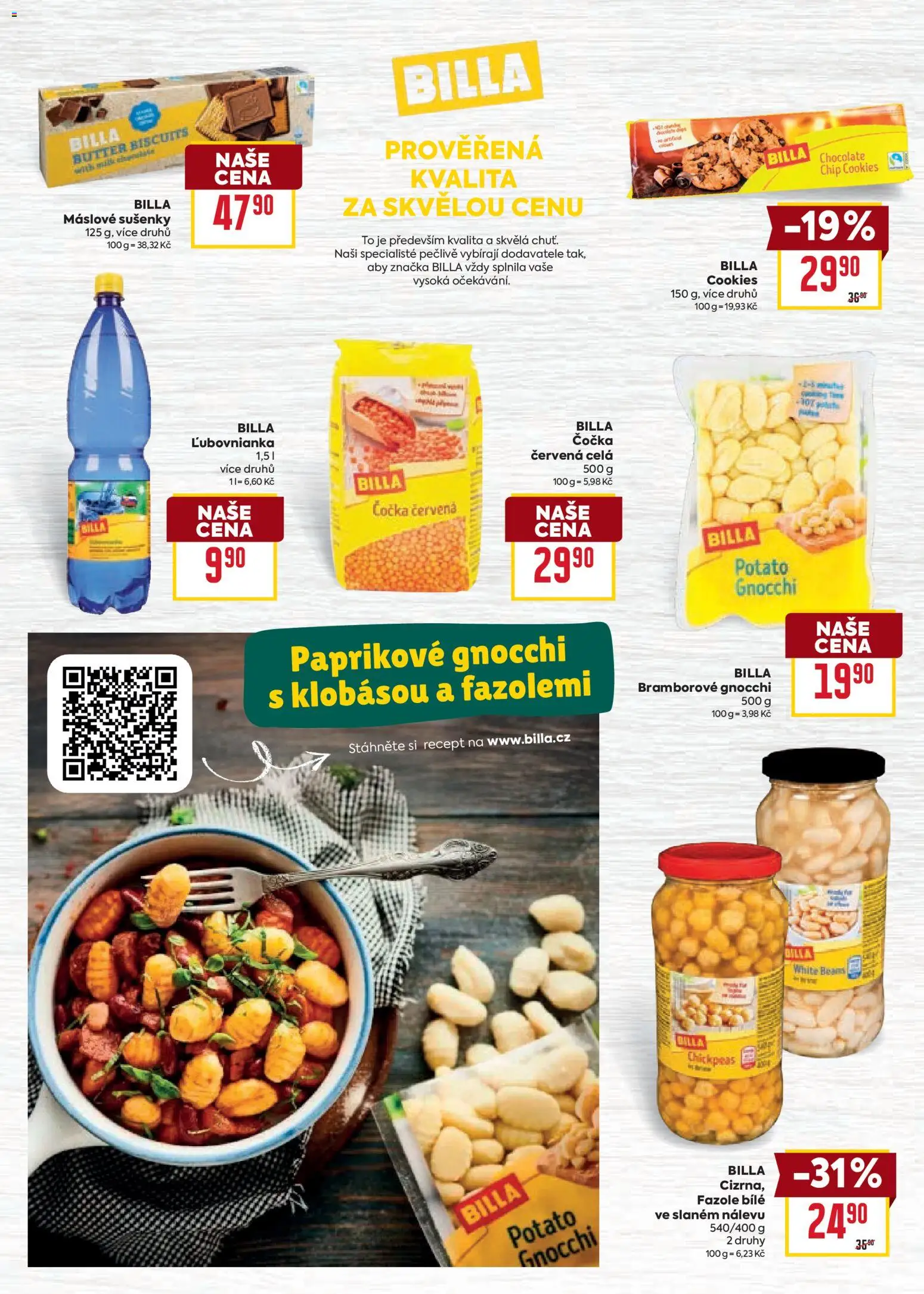 Billa leták - Naše značky za výhodné ceny od 02.01.2026 | Strana: 6