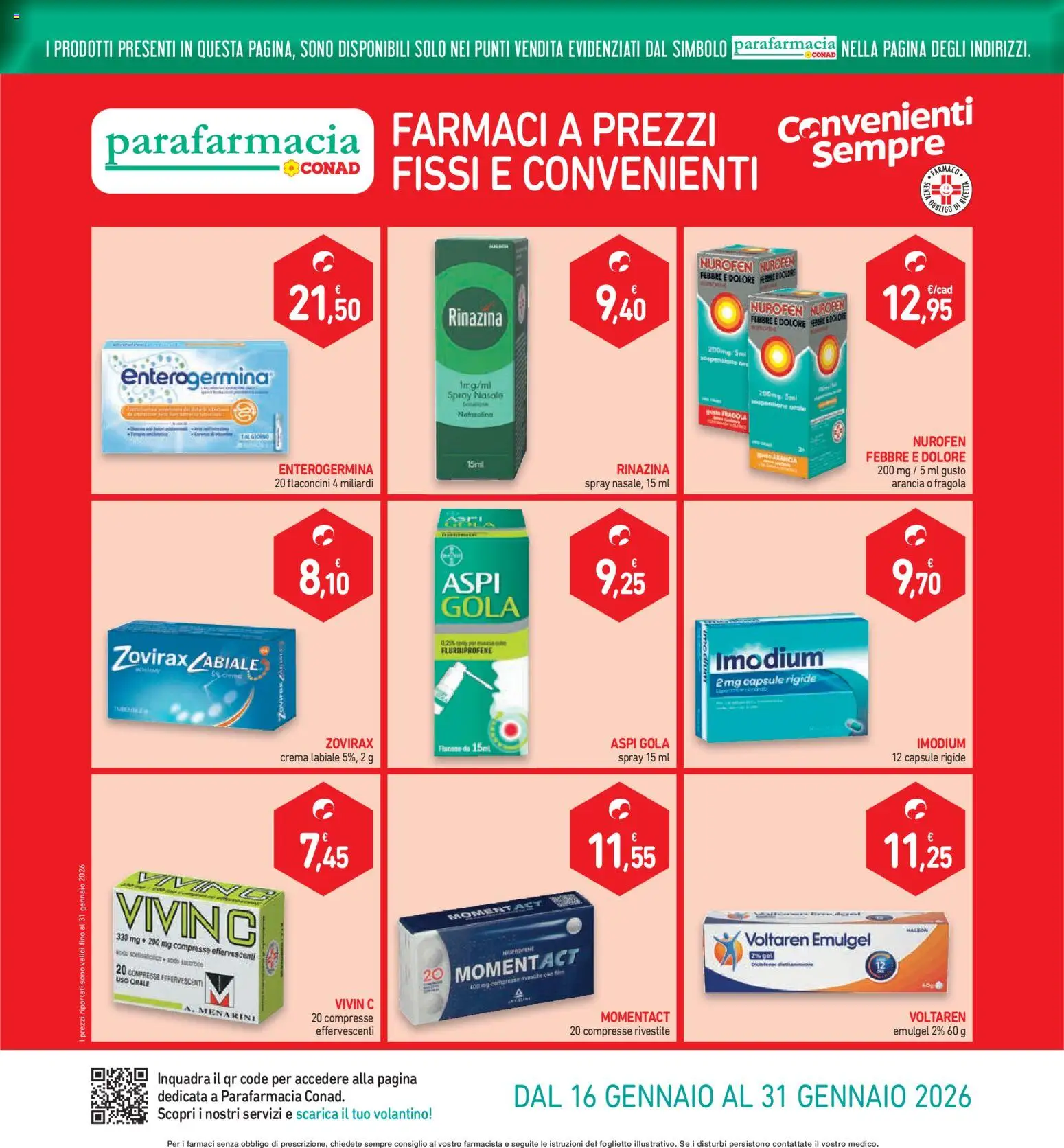 Volantino Conad del 15.01.2026 | Pagina: 23 | Prodotti: Crema, Arancia